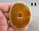 You Choose! Agate Stone Slice (Drilled)