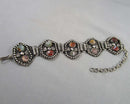 Mixed Gemstone Bracelet (Vintage) H034-12
