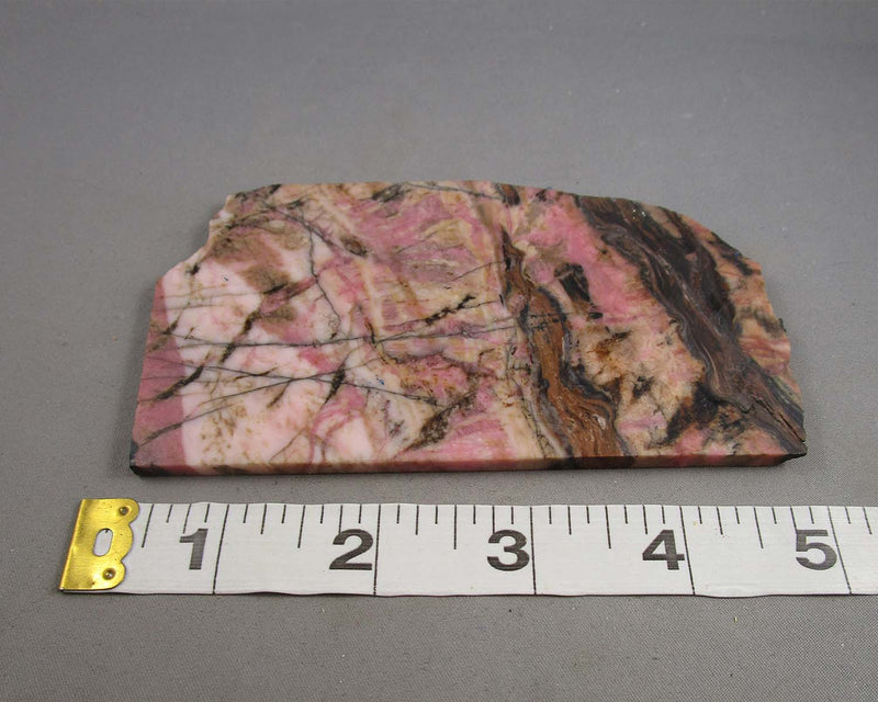Rhodonite Stone Slice 1pc B014-4