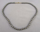Hematite Necklace Vintage H034-16