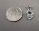 Blue Topaz Gemstone Pendant Z106