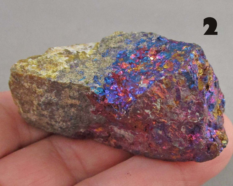 You Choose! Rainbow Peacock Ore 1pc