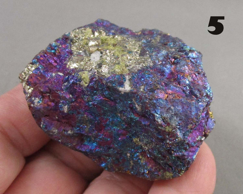 You Choose! Rainbow Peacock Ore 1pc