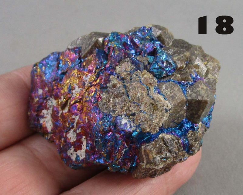 You Choose! Rainbow Peacock Ore 1pc