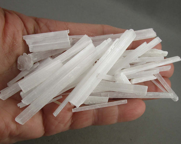 Small Selenite Crystal Pieces 40 grams H102