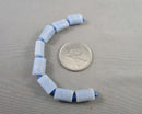Angelite Column Beads 12x8mm C123