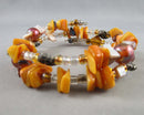 Agate Stone Bracelet (Vintage) H111-9