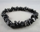 Black Tourmaline Gemstone Bracelet 1pc H110-1