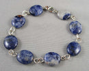 Sodalite Gemstone Bracelet (Vintage) H110-6