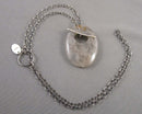 Labradorite Pendant Necklace Vintage H110-12