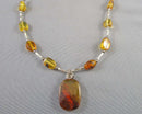 Amber Necklace (Vintage) H110-19