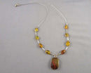 Amber Necklace (Vintage) H110-19