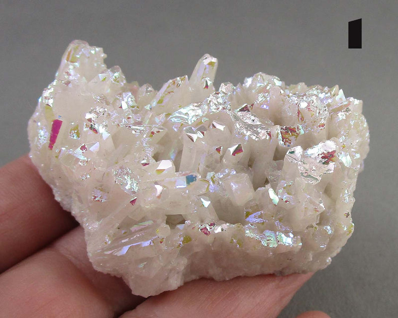 You Choose!  Angel Aura Quartz Crystal Cluster