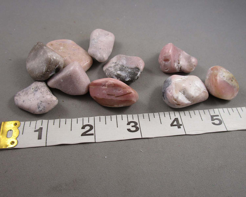 Pink Opal Polished Stone 2pc J209