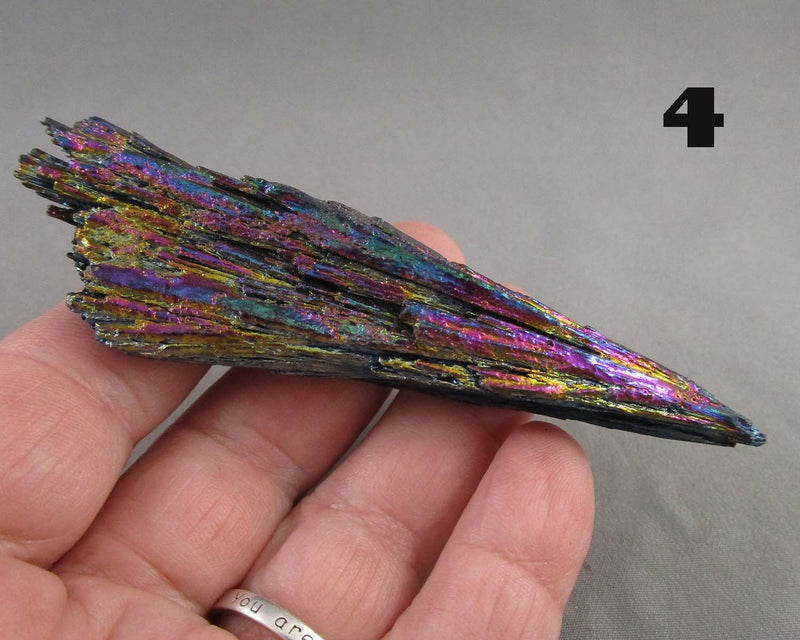 You Choose!  Rainbow Kyanite Crystal Blades