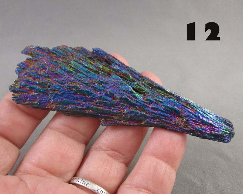 You Choose!  Rainbow Kyanite Crystal Blades