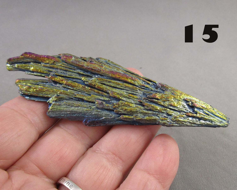 You Choose!  Rainbow Kyanite Crystal Blades