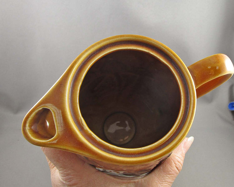 Harvest Gold Vintage Ceramic Teapot from Japan 1pc