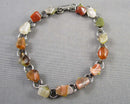 Mixed Gemstone Bracelet (Vintage) H112-15