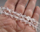 Clear Quartz Beads Star Cut Faceted 8mm (C179)