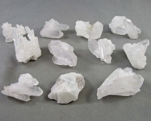 Clear Quartz Mini Crystal Cluster 1pc Z026