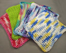 100% Cotton Handmade Dish Cloths (Crochet) 1pc H109