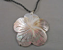 Shell Flower Pendant Necklace H113-2