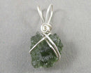 Moldavite Crystal Pendant (925 Sterling Silver) 1pc B011-8