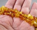 Amber Chip Beads 5-8mm (C070)