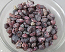 Garnet Stone Chips Raw (Undrilled) 100grams Z002