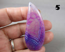 You Choose! Agate Stone Pendant Cabochon (Drilled)