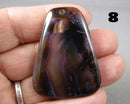 You Choose! Agate Stone Pendant Cabochon (Drilled)