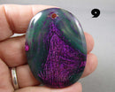 You Choose! Agate Stone Pendant Cabochon (Drilled)