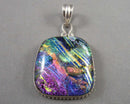 Dichroic Glass Pendant (Vintage) H113-10