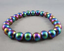 Magnetic Rainbow Hematite Bracelet 1pc Z007