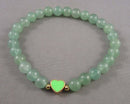 Gemstone Heart Bracelet (Various Gemstones)