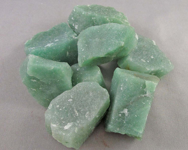 Premium Aventurine Stones Raw 2pcs Z038