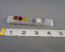 Chakra Hearts Selenite Log 1pc Z030