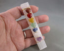 Chakra Hearts Selenite Log 1pc Z030