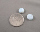 Larimar Gemstone Disc Beads 10x5mm 2pc C685
