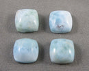 Larimar Cabochon 8mm Square 1pc C683
