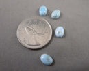 Larimar Cabochon 8x6mm Oval 1pc C684