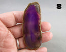 You Choose! Agate Stone Slice (Drilled)