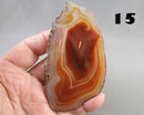 You Choose! Agate Stone Slice (Drilled)