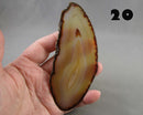 You Choose! Agate Stone Slice (Drilled)