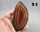 You Choose! Agate Stone Slice (Drilled)