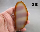 You Choose! Agate Stone Slice (Drilled)