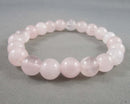 Rose Quartz Gemstone Bracelet Vintage H002-1