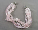 Rose Quartz Crystal Bracelet 1pc H002-6