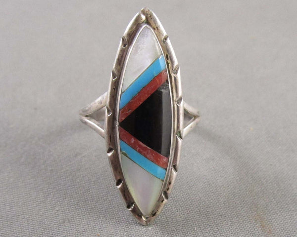 Sterling Silver Ring Size 5.5 (Vintage) B019-6